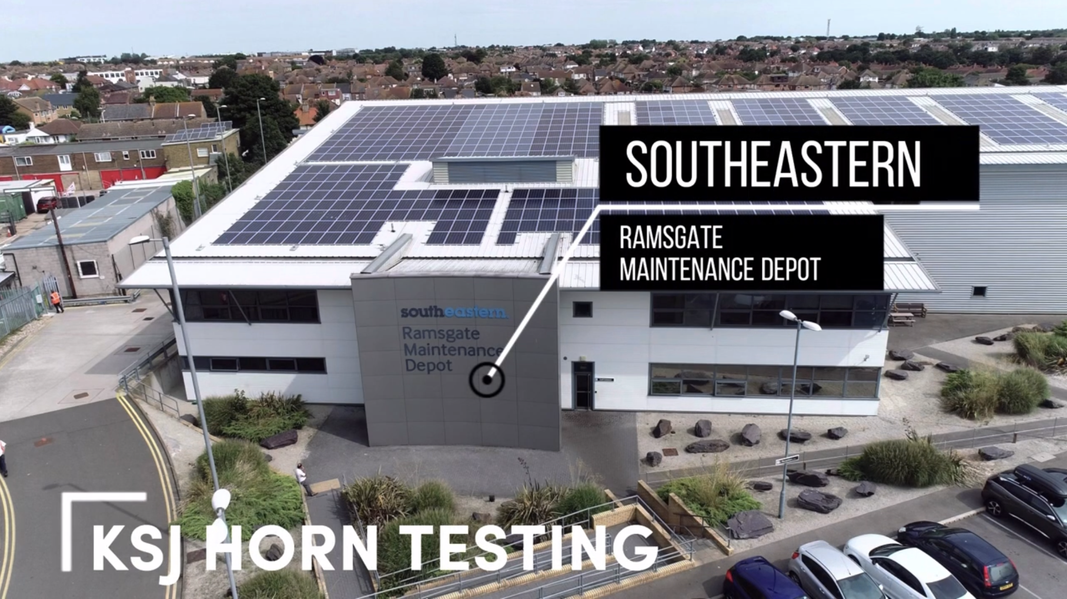 KSJ Horn testing at Southeastern Maintenance Depot - Ramsgate UK